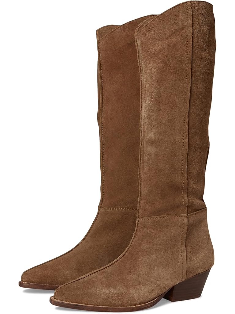 Tan Free People Sway Low Slouch Boots 2.0
