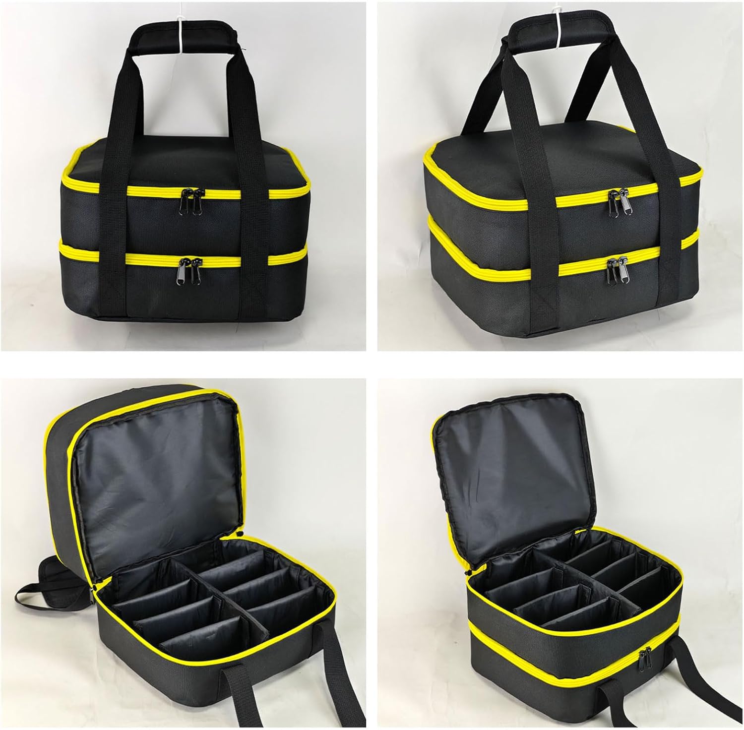 Multifunctional Tool Battery Organizing Pouches Storage Bag Fabric Texture Suitable for Quickly Access to Batteries Battery Storage Bag