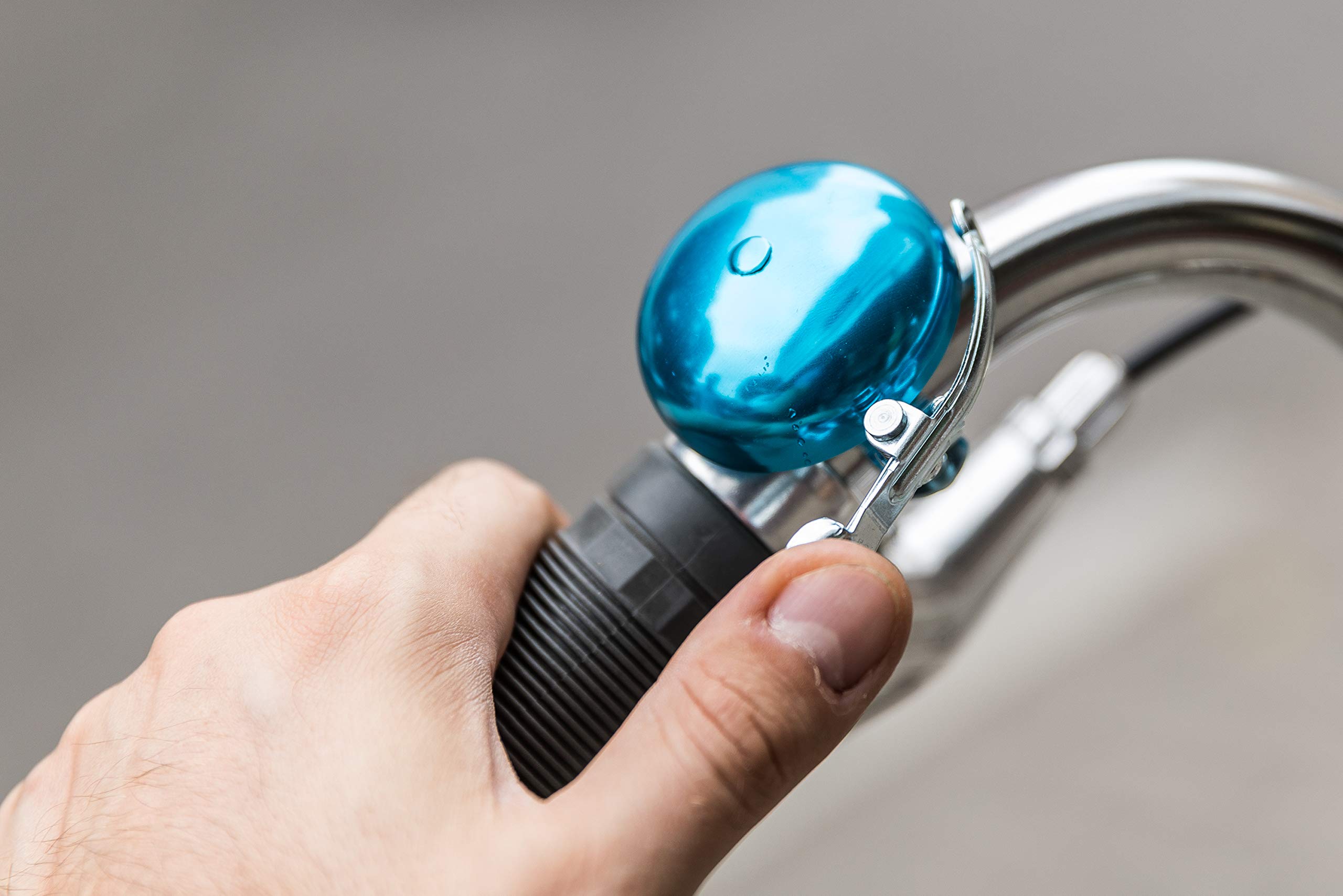 Pegas - Timbre de bicicleta para bicicleta de carretera, timbre para bicicleta de montaña, bicicleta cómoda, bicicleta eléctrica, bicicleta plegable, niños, mujer, hombre, anillo de bicicleta (azul)