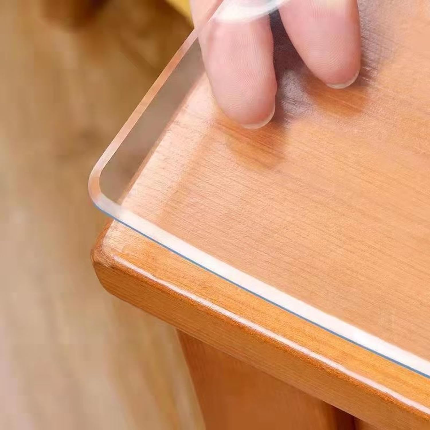 Clear Pvc Table Protector 1.5mm/2mm/3mm Thick，clear Transparent Table
