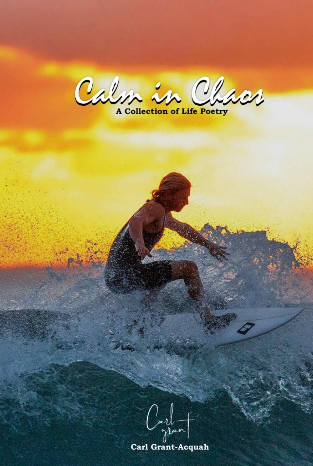 Calm in Chaos livre poésie anti-stress pour surmonter l'anxiété