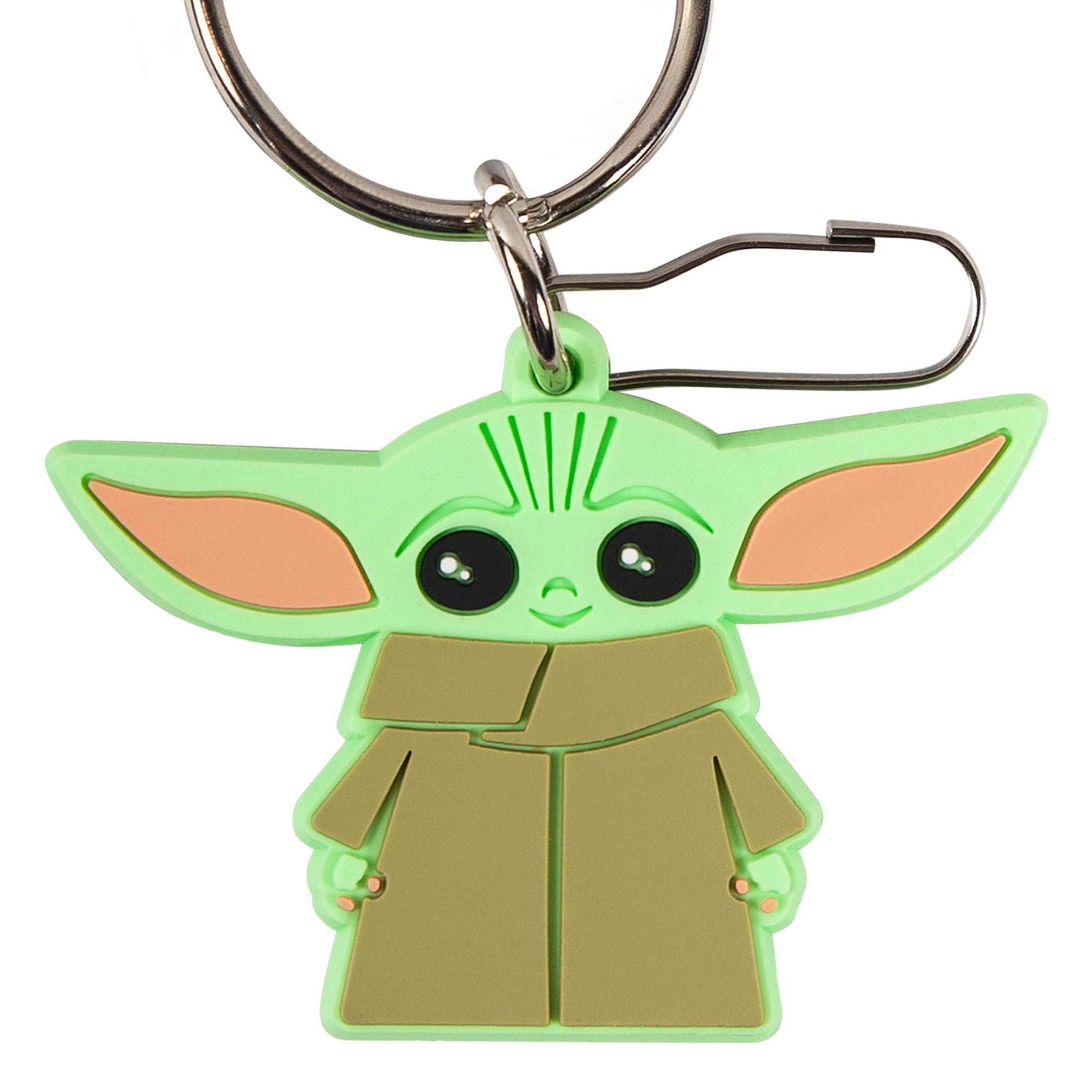 Plasticolor Star Wars The Mandalorian Baby Yoda The Child Chibi Keychain Green