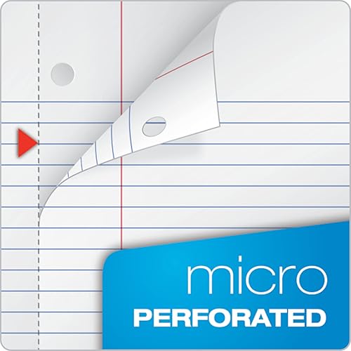 Miniatura 4 de TOPS Cuaderno con espiral College Rule 105x 8pulgadas 70hojas por cuaderno paquete de 6 65007