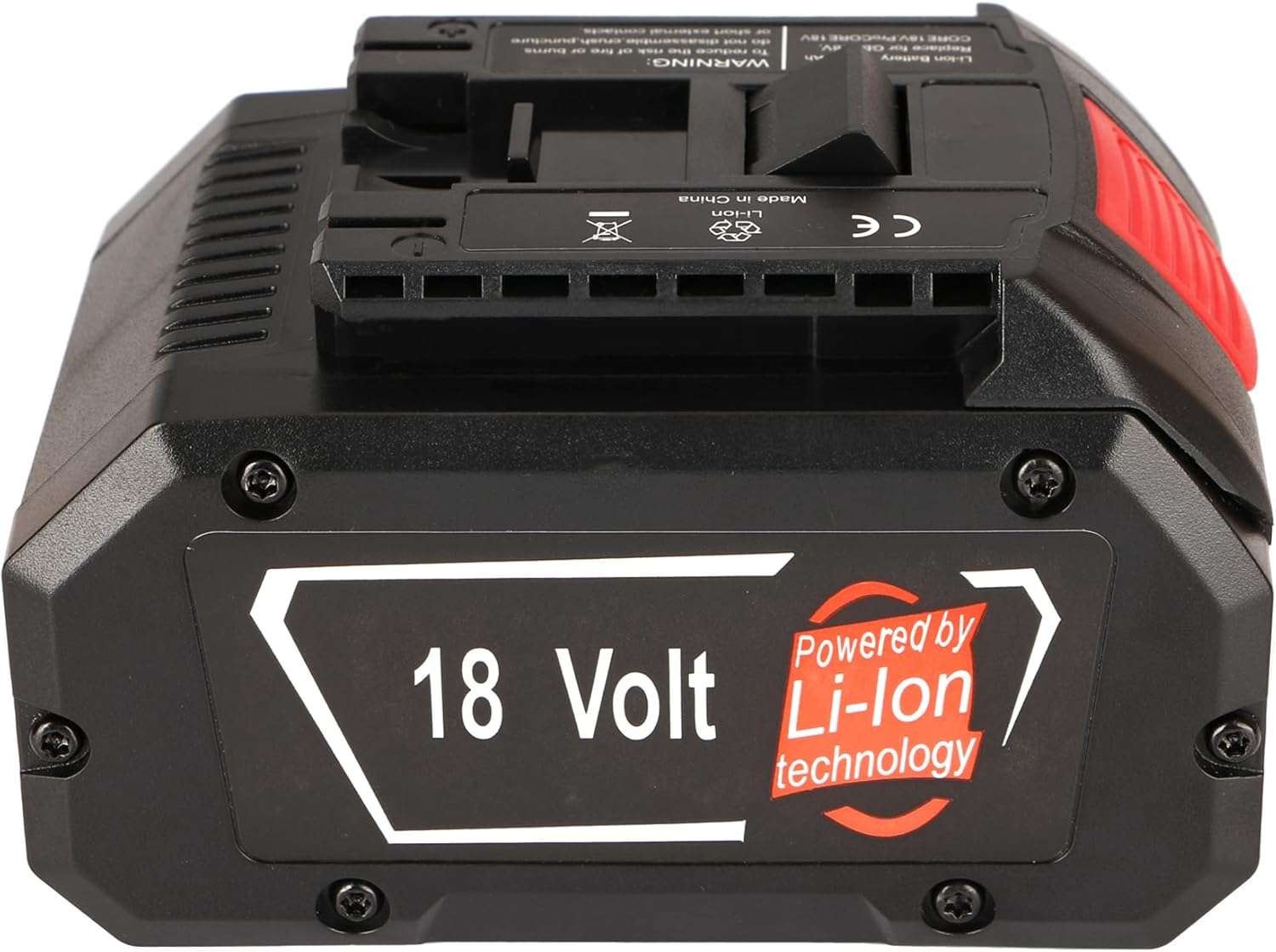 Rechargeable Li-ion Battery Pack BOS18B1 Replacement for 18V Battery BAT609 BAT609G BAT618 BAT618G 3601H61S10 Compatible with Cordless Tools GSB18VE-2-LI GSR18VE-2-LI GSR18V-LI (4000mAh)