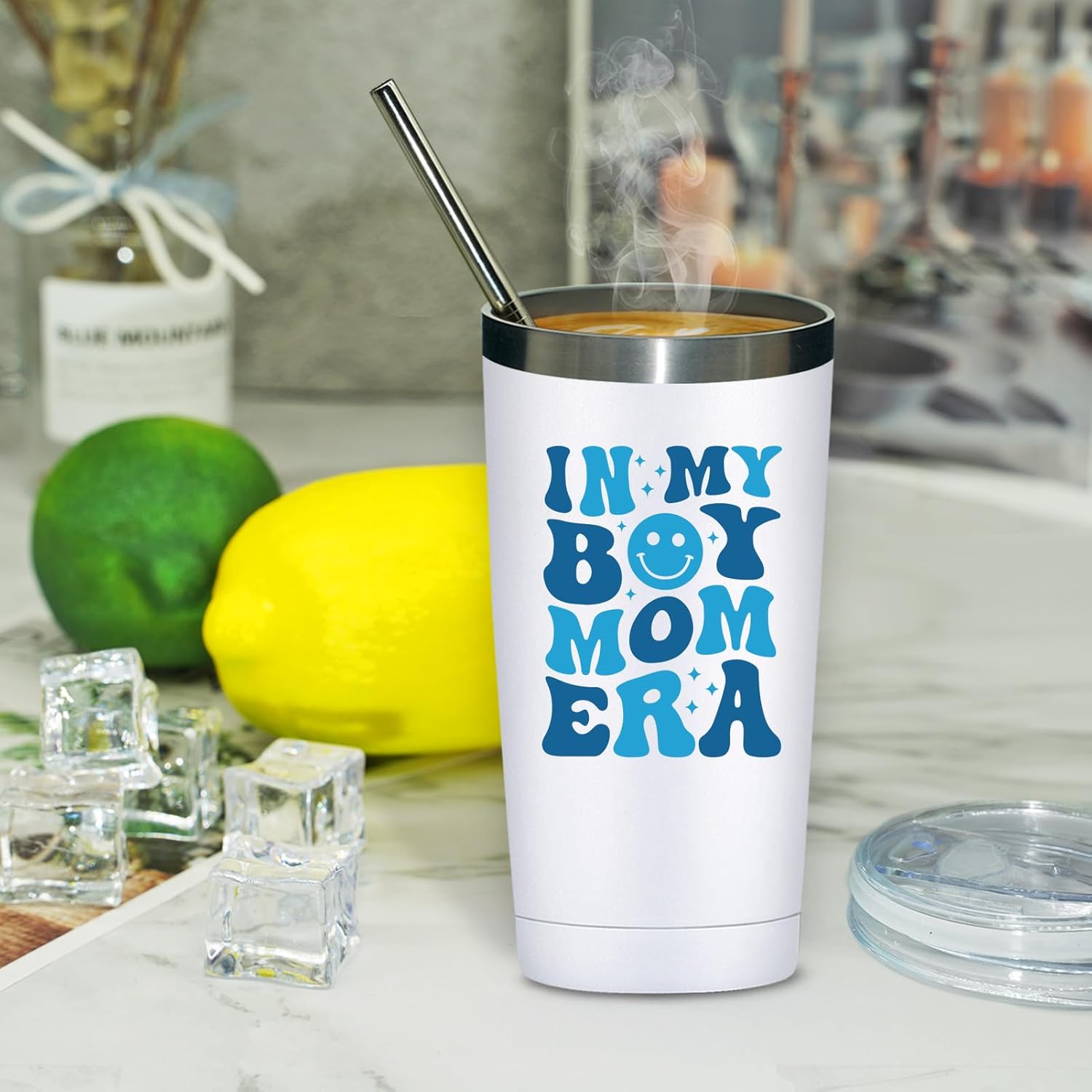 Grifarny Boy Mom Gifts - New Moms Gifts for Women - First Mothers Day Gift for New Moms, Mother, Mama - In My Boy Mom Era Tumbler Mug 20 oz - Image 8