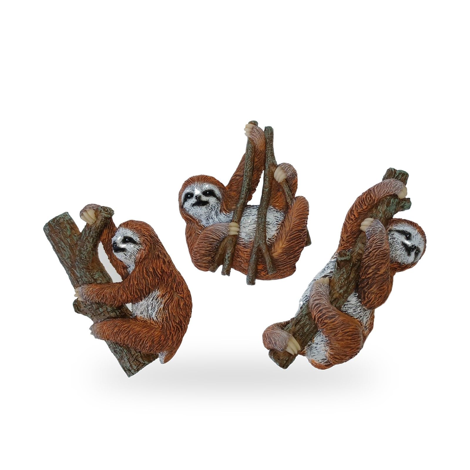 Cornelißen Polyresin Sloth Magnet Set of 3