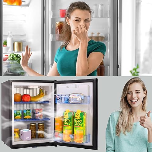 Miniatura 7 de XMK Ventilador de refrigerador RV con motor de 3,000 RPM con interruptor de encendido y apagado fácil, múltiples rejillas de ventilación laterales