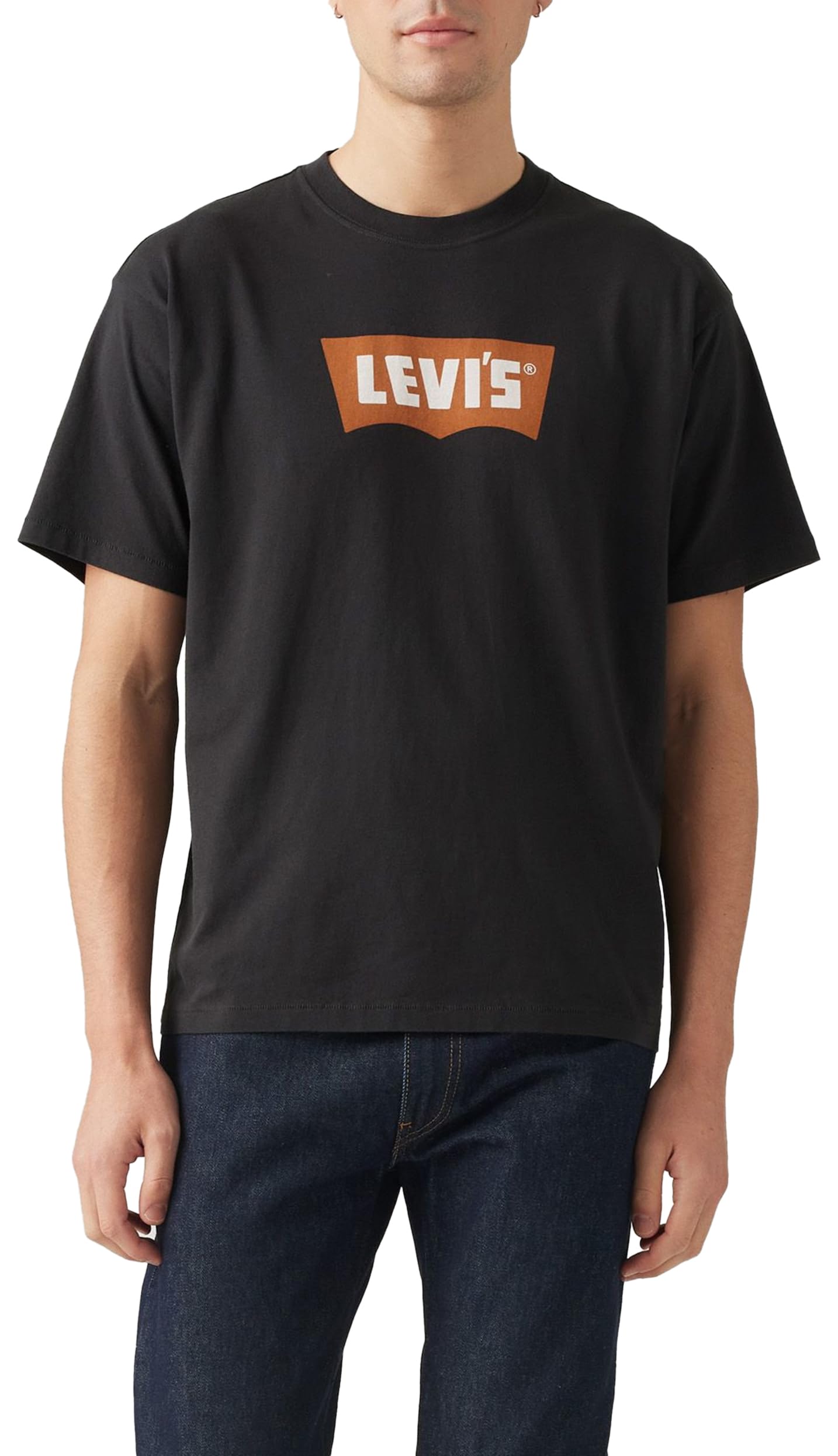 Levi's Vintage Bw Graphic Tee Vintage Pecan Bat, Vintage Pecan Batwin, M