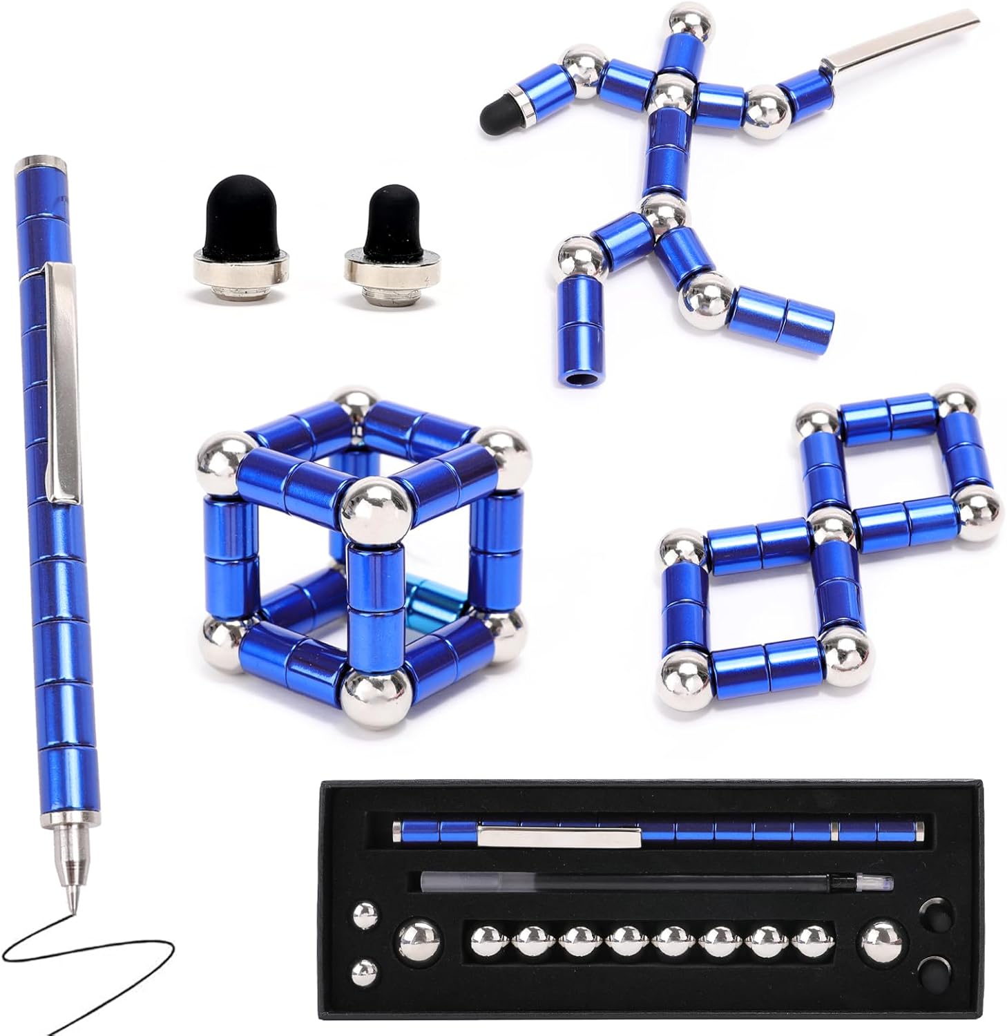 Magnetic Fidget Pen Toys for Teens - Unique Birthday Gifts for Kids Fun Toy for Teenage Boys Girls Novelty Stocking Stuffers Adults for Easter Basket Stuffs