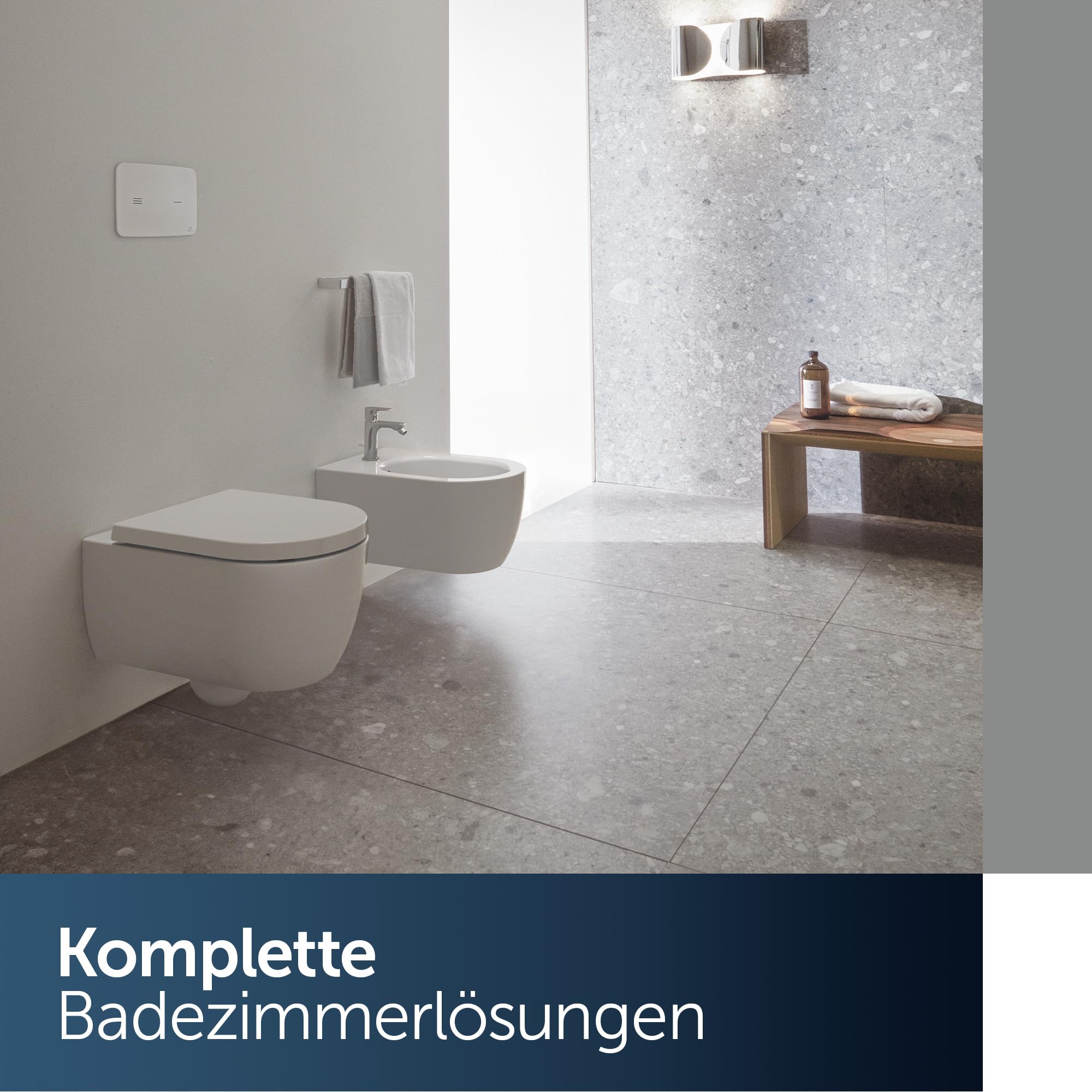 Ideal Standard Connect Air WC-Sitz mit Softclose, Wrapover – Schwarz Matt | Abnehmbarer WC-Sitz mit Absenkautomatik (Softclose) und robusten Edelstahl-Scharniere, E0368V3