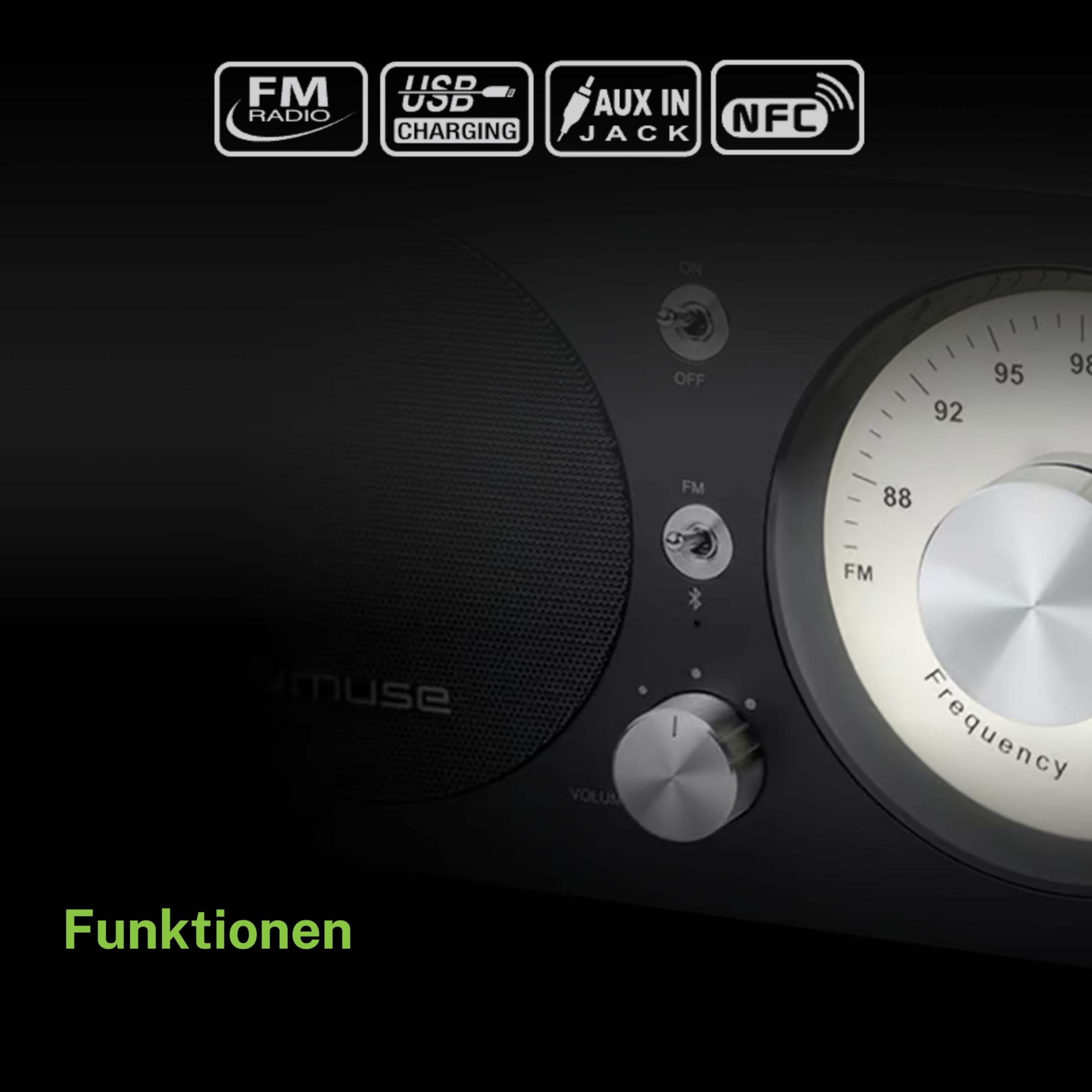 Muse M-095 BT Radio