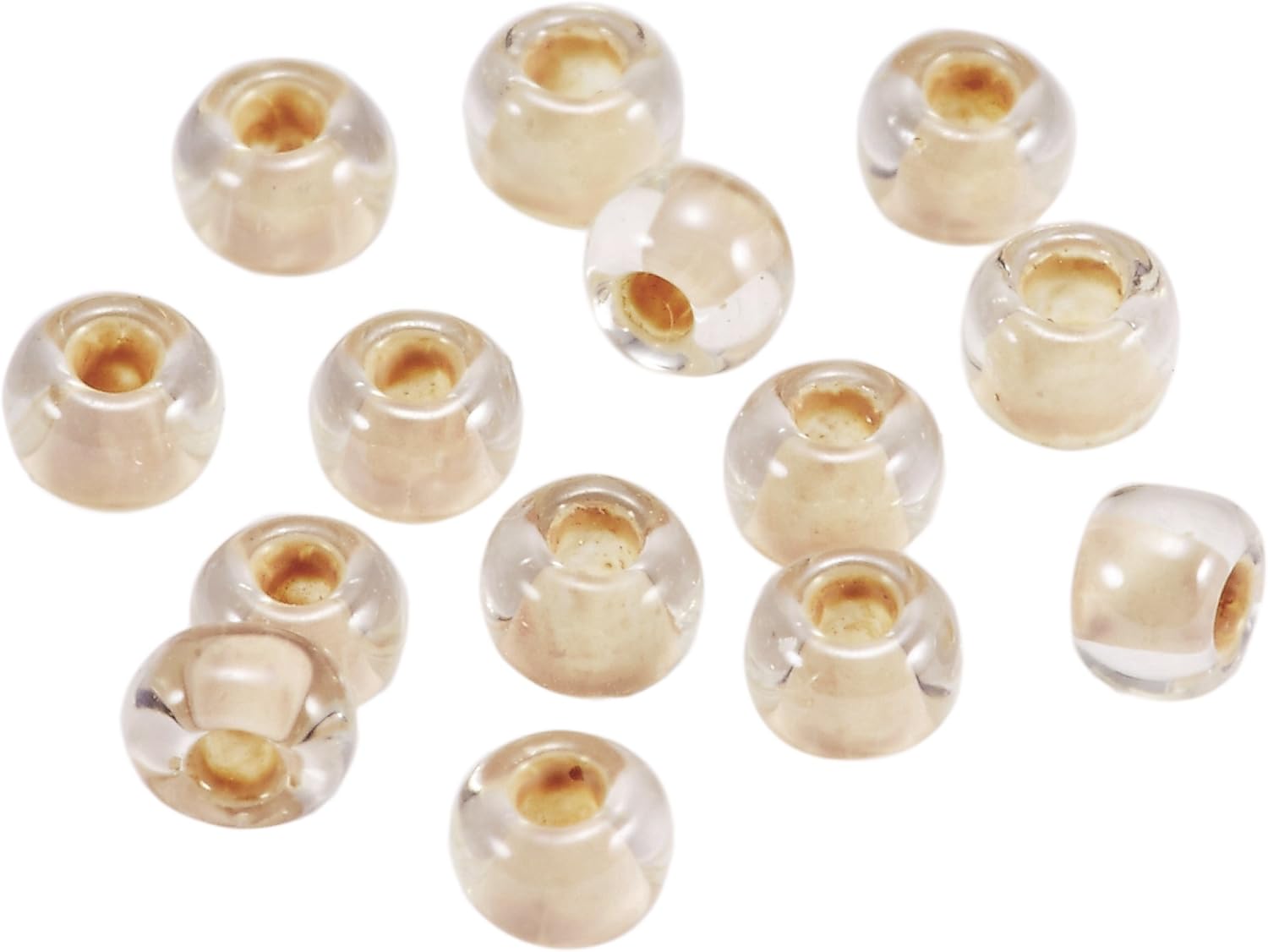 TOHO PF557 Round Small Beads, Rose Pack Beads, Outer Diameter Approx. 0.09 inches (2.2 mm), Approx. 0.2 oz (7 g)