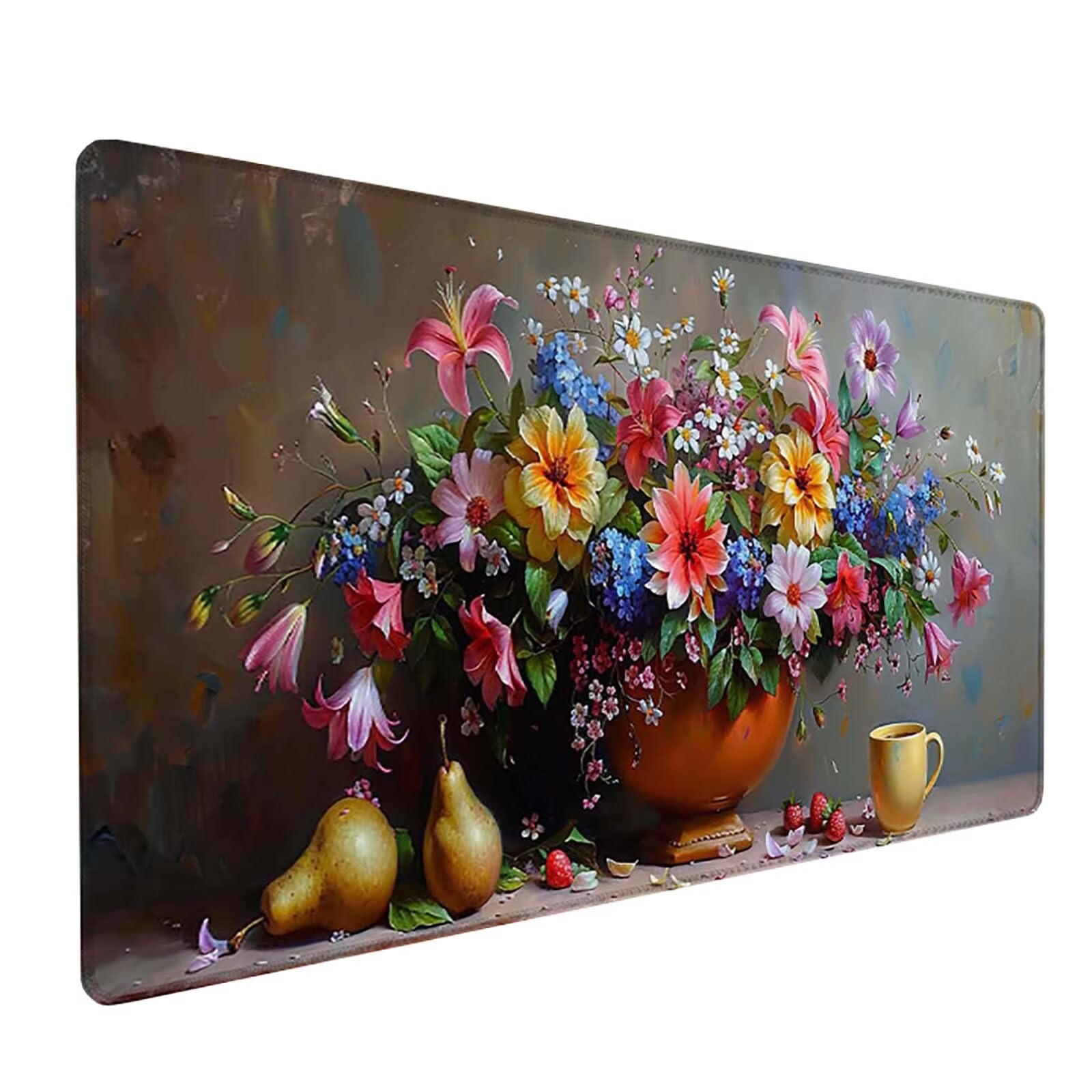 Podkładka pod mysz XXL 1600x800x3mm, kolorowa podkładka pod mysz do gier z antypoślizgową gumową powierzchnią, poprawia precyzję i szybkość, komputer dla gracza i akcesoria biurowe, prezent dla