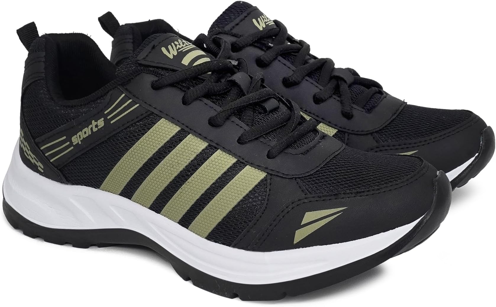 ASIAN Men's Cosco-13 Sports Running,Walking & Gym, School Shoes Lightweight Eva Sole Extra Jump Casual Sneaker Lace-Up Shoes for Men's & Boy's