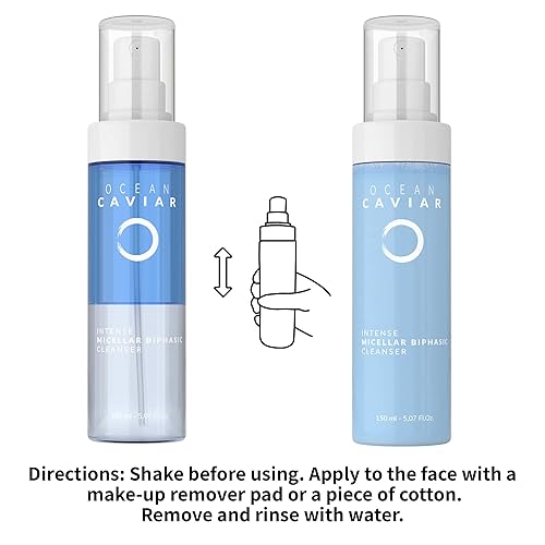 Miniatura 7 de Noche Y Dia Ocean Intense Micelar Bifásico Limpiador para Piel Madura - 5.1 fl oz (5.07 fl oz)