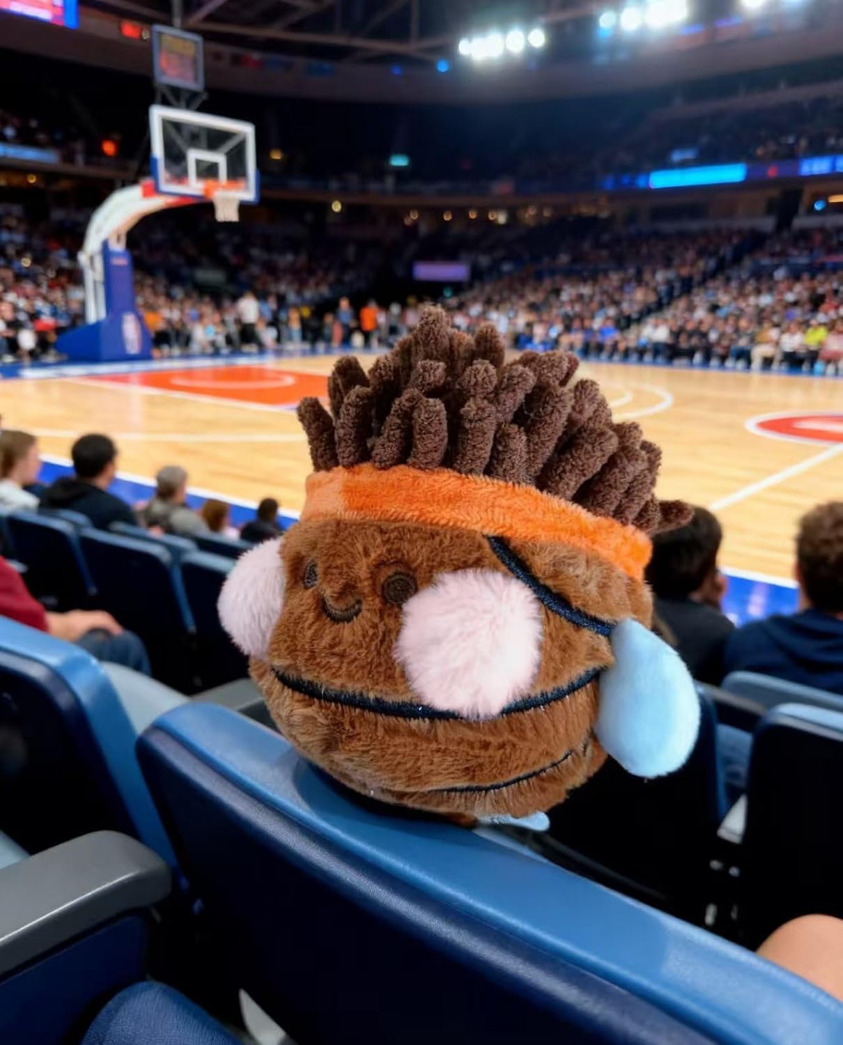 JEWSUN Cute Soft basketball Stuffed Plush Keychain