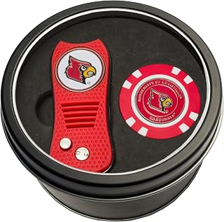 Team Golf NCAA Adult-Unisex Tin Gift Set With Switchfix Divot Tool and Golf Chip