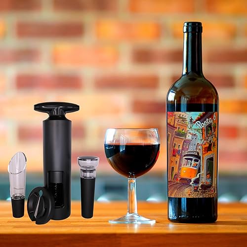 Miniatura 2 de Abrebotellas de vino, Abrebotellas de vino, Juego de abrelatas de vino, Regalo de vino, Abridor de camarero, regalo del día de San Valentín, San