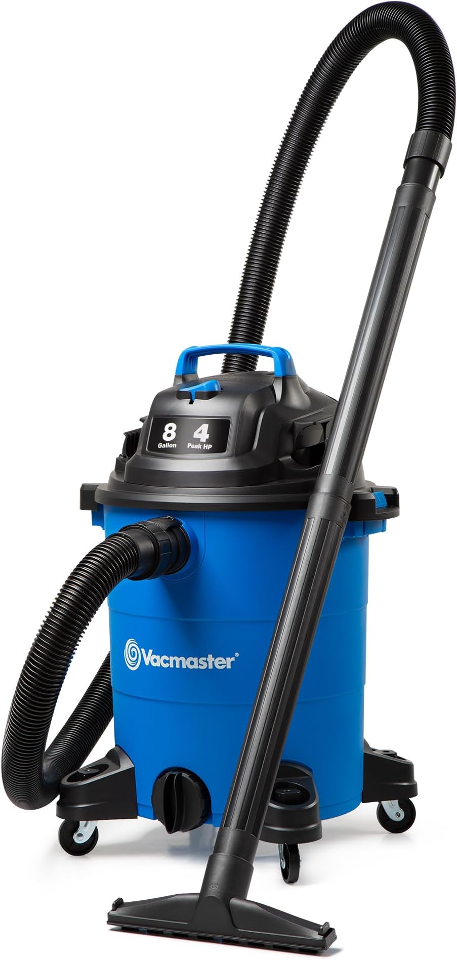 Vacmaster Blue Edition 8-Gallon* 4 Peak HP Wet/Dry Vacuum– VOC809PF