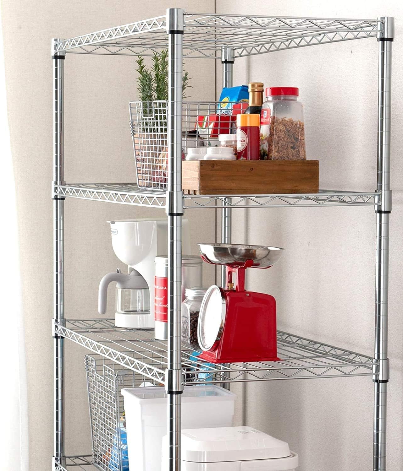 棚 ルミナス互換 メタルルミナスラック 幅120 5段 スチールラック 収納