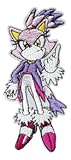 Sonics Blaze The Cat Character 4.25 Inches Tall Embroidered Patch