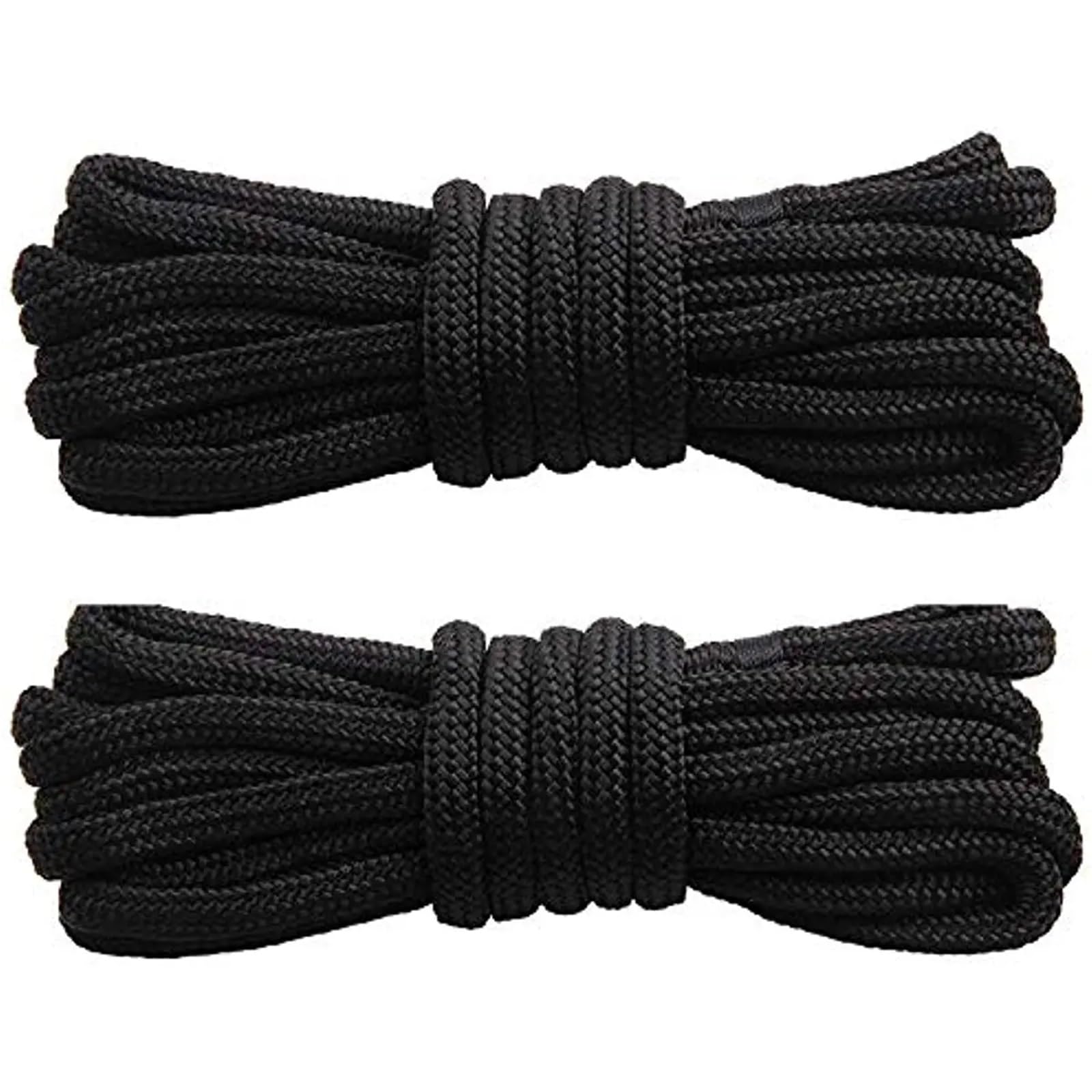 Amarres pour Bateaux Lot de 2 ou 4 Cordes d'amarrage Doubles tressées for Bateau, 3/8 1/2, Attaches for, Ligne Quai, Corde d'ancrage for à œillet 12 Pouces