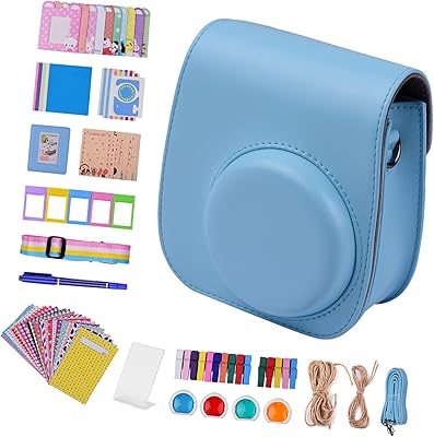 Bonnu Kit de acessórios para câmera instantânea 12-em-1 para Fujifilm Instax Mini 11  
