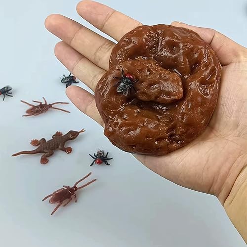 Miniatura 5 de Diferentes formas falsas de perro falso, caca de caca falsa, broma divertida, juguetes complicados, accesorios de broma para Halloween, fiesta de
