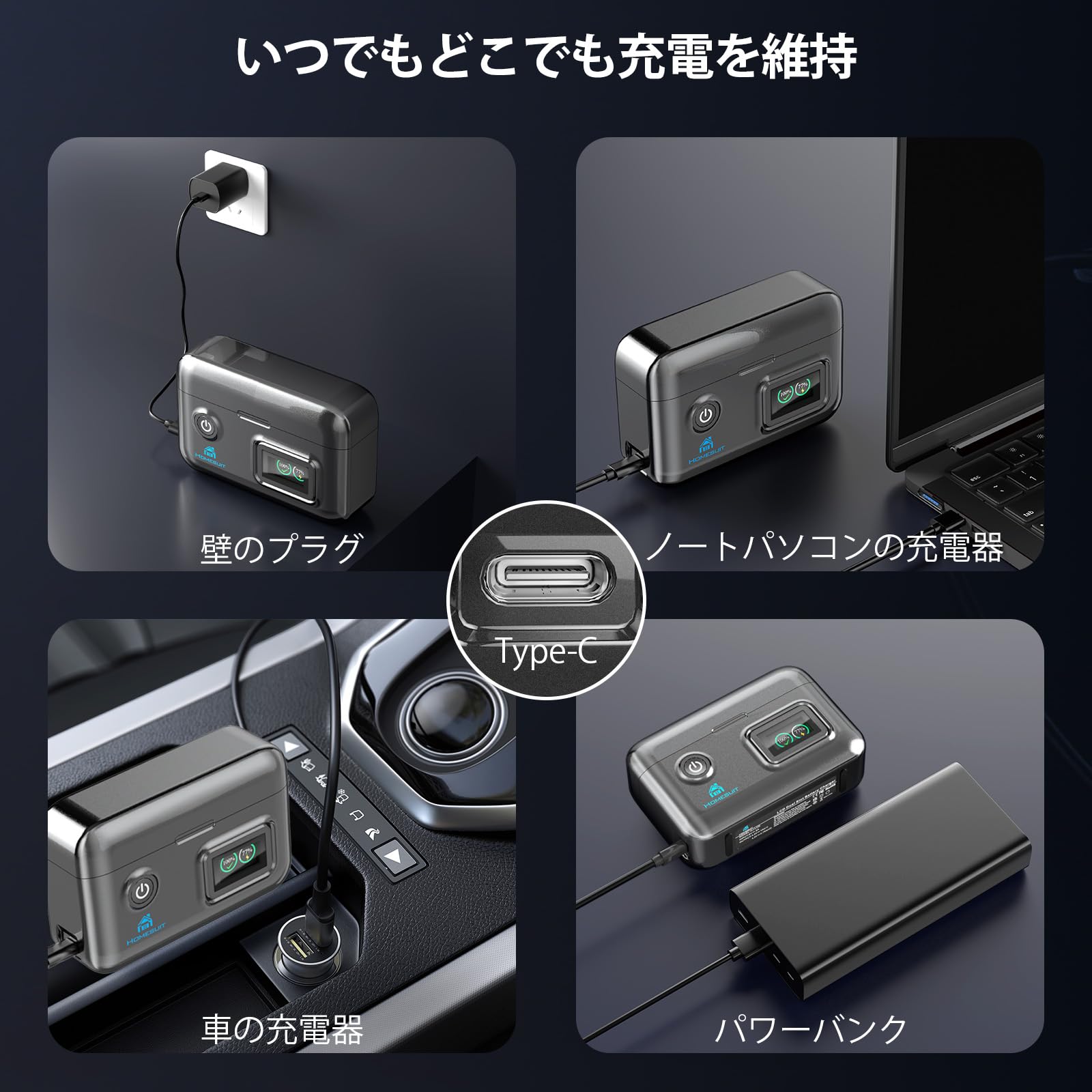 Amazon | Homesuit DJI Osmo Action 6 5 Pro 4 3 バッテリー 2*2100mAh