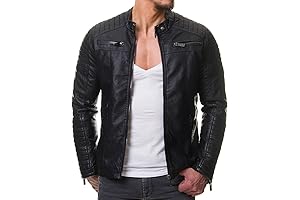 Wilson's Refined Lambskin Biker Jacket
