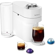 Nespresso Vertuo Pop+ Deluxe Coffee & Espresso Maker by Breville, White