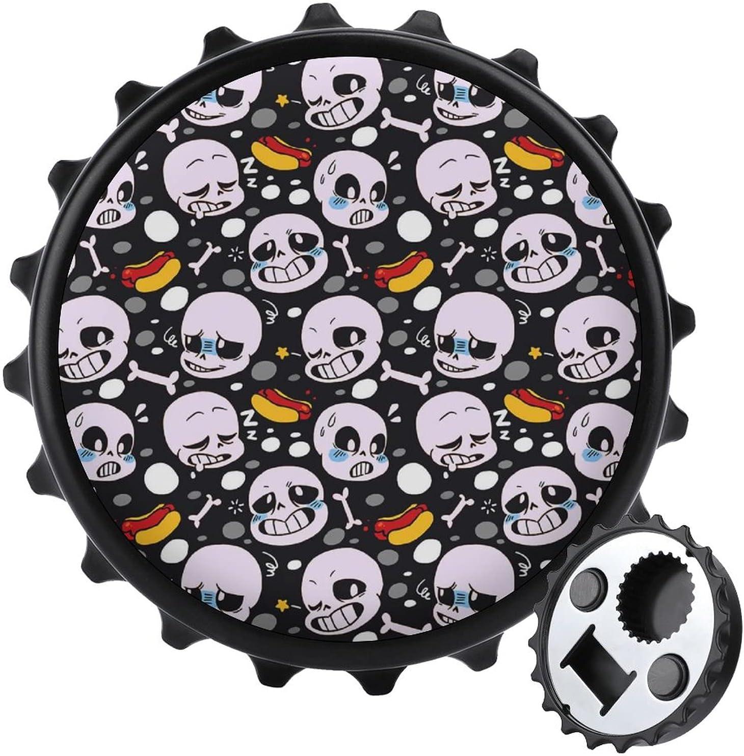 瓶 ビールオープン 栓抜き ビール栓抜き アンダーテール サンズ ボトルオープン びん蓋開け トルオープナー壁掛け 壁掛け おしゃれ 軽量 持ち運びやすい 冷蔵庫の磁気ステッカー 当店は最高な サービスを提供します 省力 かわいい 多機能