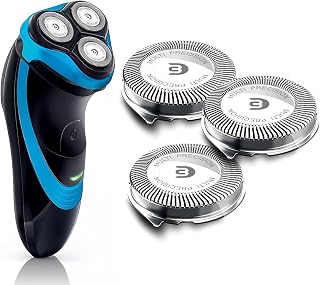 SH30 Replacement Heads Compatible with Philips Norelco 3000, 2000, 1000 Series Shavers and S738 Click and Style, Razor Blades for S1560 Shaver