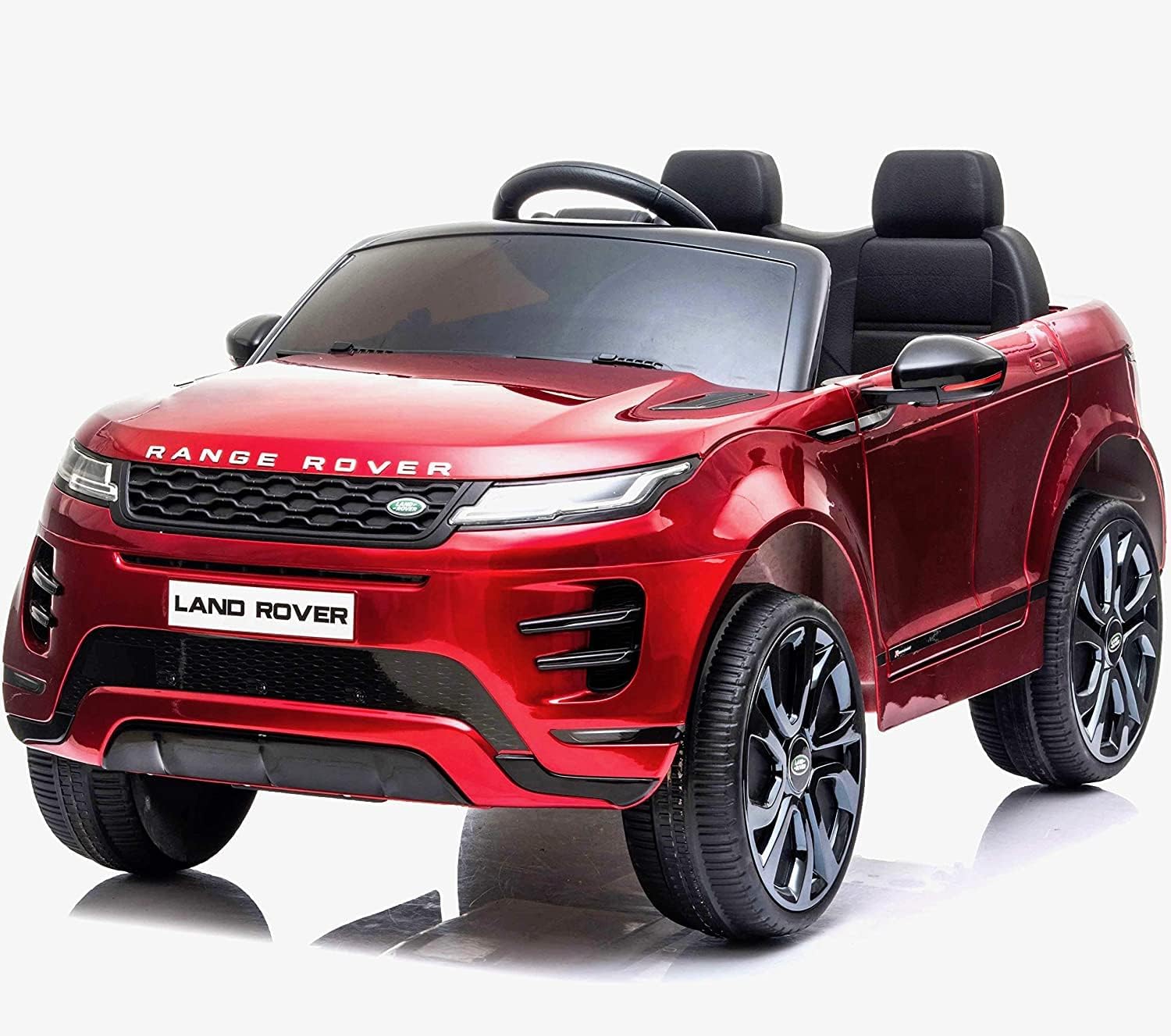 DORSA Licensed Range Rover Evoque Ride On Battery Operated Jeep Red, RE99 RED, L