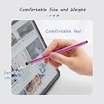 Stylus stylos pour écrans tactiles, Abiarst Stylus Styles haute précision Capacitive Style pour iPad iPhone Comprimés Samsung Galaxy Tous les appareils universels d'écran tactile