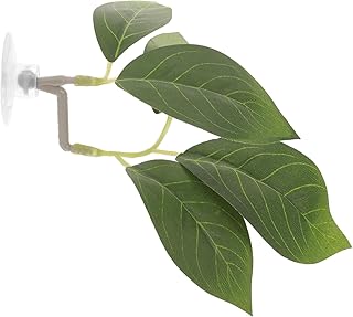 BESPORTBLE Betta Leaf Hammock for Aquariums Realistic Spawning Leaf Decor Easy to Install for Betta Fish Rest and Nest Building Tank Decoration