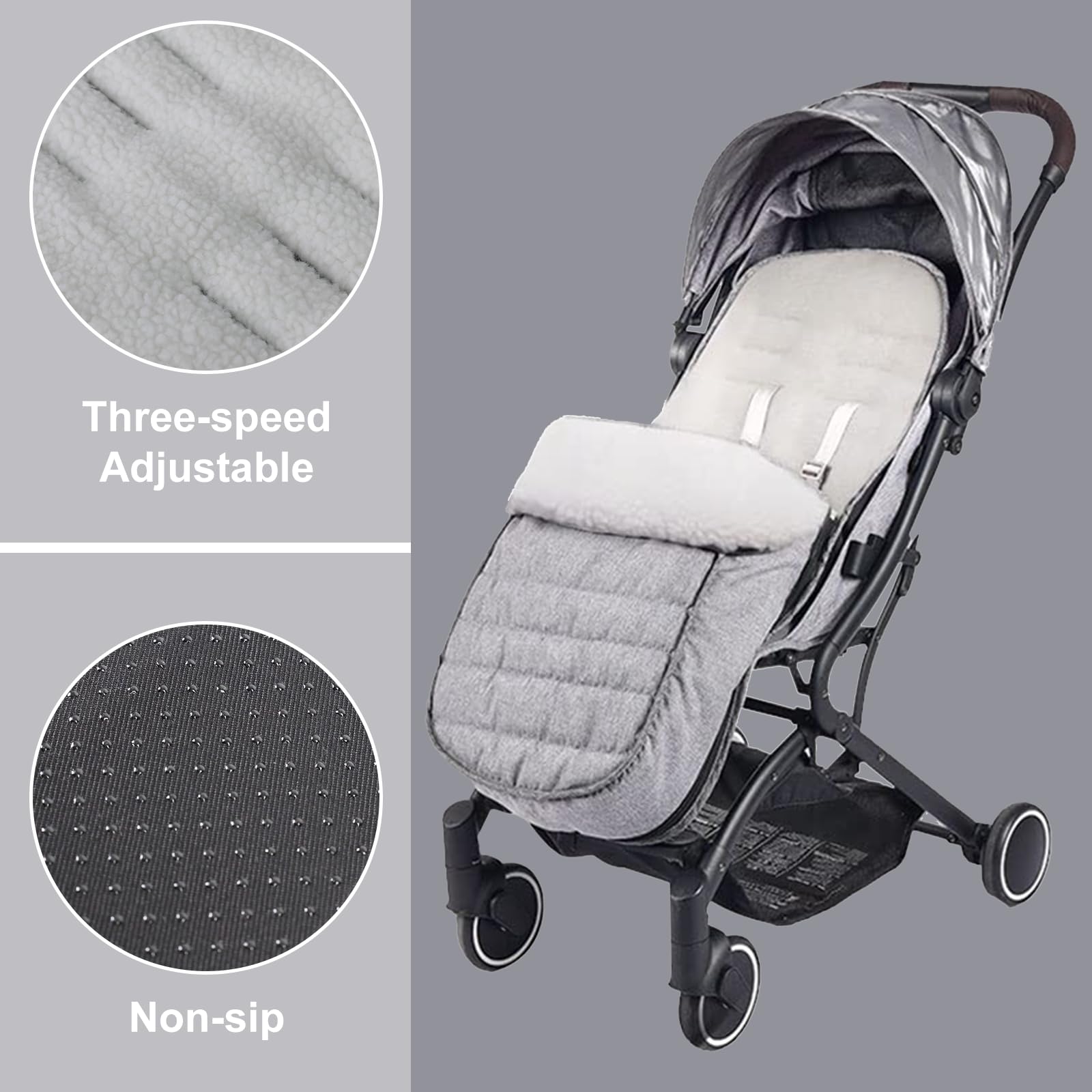 Cosytoes Footmuff, Fairy Baby Waterproof and Windproof - Image 4