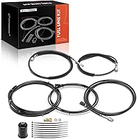 A-Premium Fuel Line Kit for Chevy GMC Suburban 1500 C/K1500 K2500 1998-1999 | OE Replacement FL-GM43C-V Tank to Firewall
