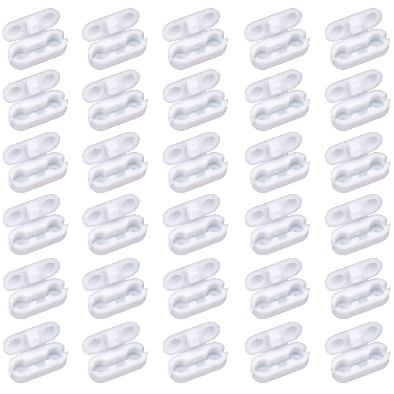 Buy JieGuanG 30pcs Plastic Blind Ball Chain Cord Connectors Clips for
