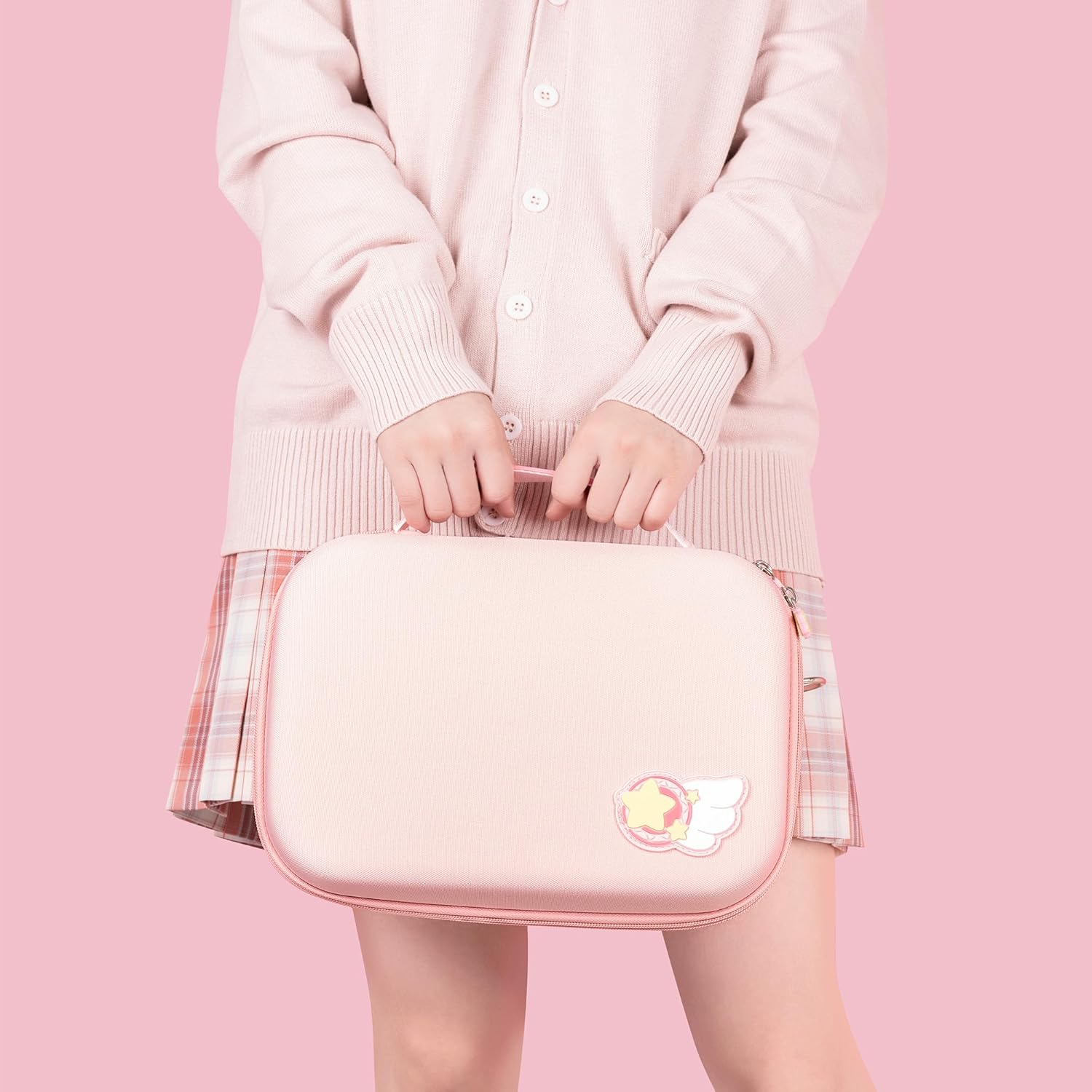 GeekShare Switch Carrying Case Large Travel Case for Switch/OLED with 16 Game-Card Slots for Switch Console, Pro Controller, Dock and Accessories - Star Wings Series - Image 6