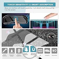 Vista 4 de CDEFG Protector de Pantalla Silverado 2022-2025 2026 para Camioneta Pickup Chevy Silverado 2022-2025 2026 Protector de Pantalla del Cluster de 2PCS