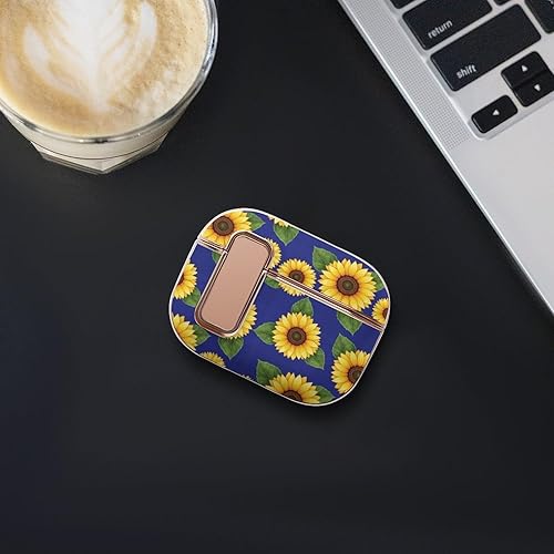 Miniatura 7 de Headphone Cover Compatible with Airpods Pro 2 Case Floral Flowers Sunflower, Plastic, with Lock, Shockproof Protective
