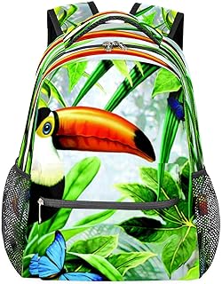 Mochilas para adolescentes meninas meninos flor abacaxi melancia mochila de viagem para mulheres homens bolsas de livros mochilas universitárias para escola, trabalho laptop mochilas resistentes à água mochila para caminhadas, Multicor, Medium
