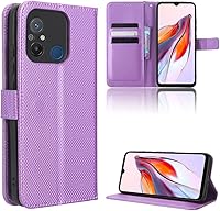 Vista 169 de Case for Honor X7a - Funda de piel sintética con tapa para Honor X7a RKY-LX2, color marrón