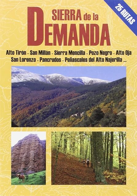 Portada de La Sierra de la Demanda. 25 Rutas