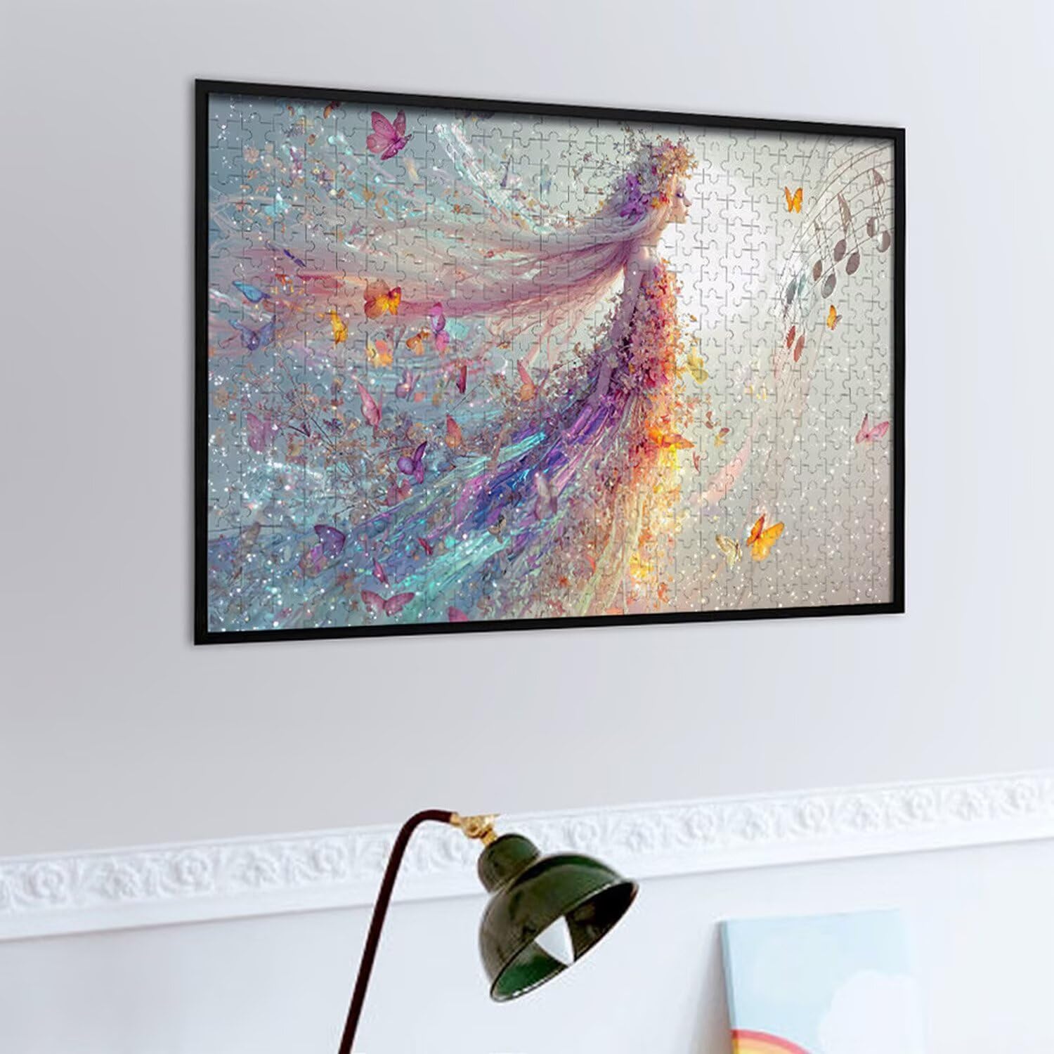 1500 Pezzi di Puzzle, fata1500 Pezzi di Puzzle per Adulti, Regalo di Anniversario, Regalo di Natale, Decorazione Della Casa, Prevenzione Della Degenerazione Cerebrale Negli Anziani v-857