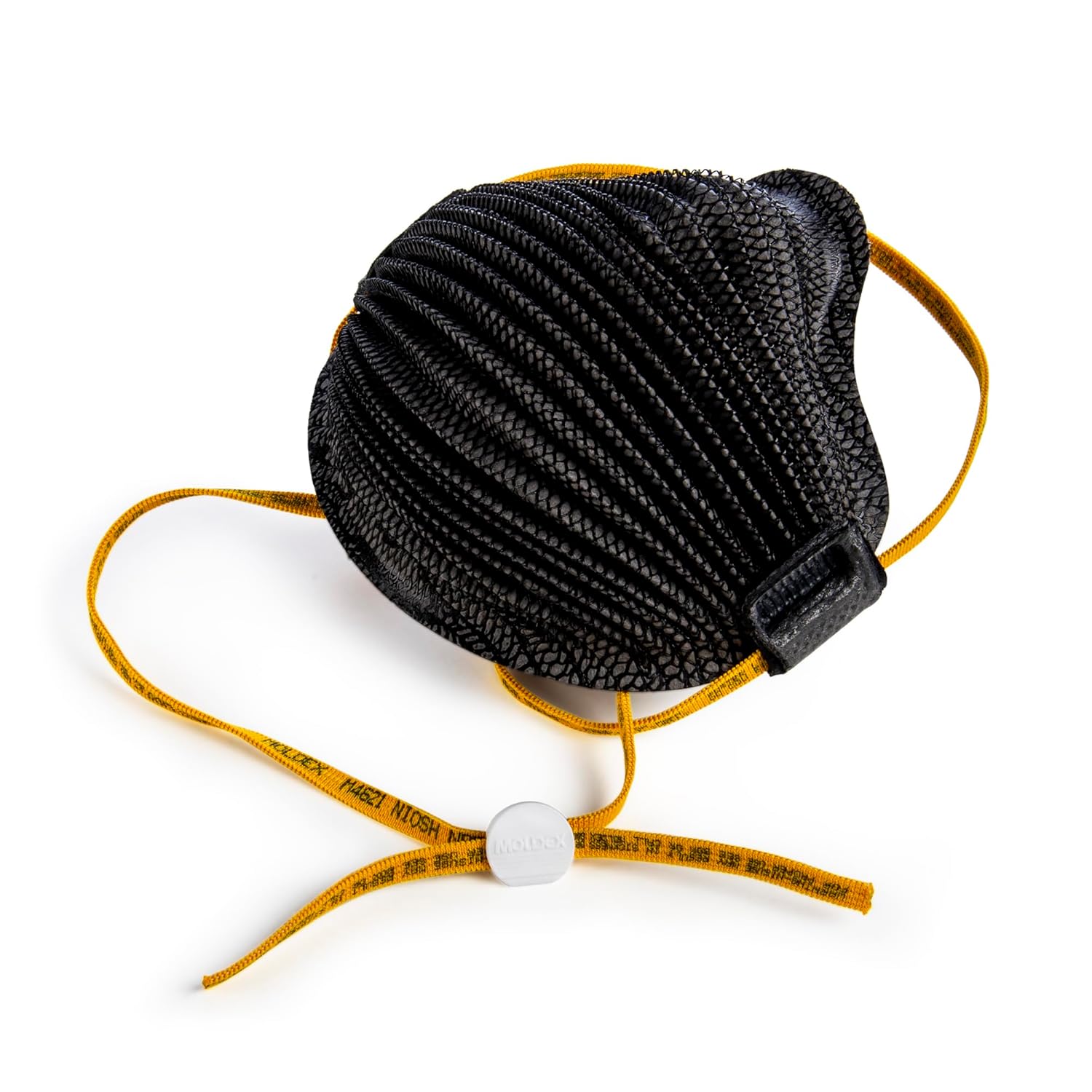 Moldex® M4621 AirWave® M Series Disposable N95 Particulate Respirator Mask with SmartStrap®, NIOSH Approved, Black, Pack of 10, Size Small