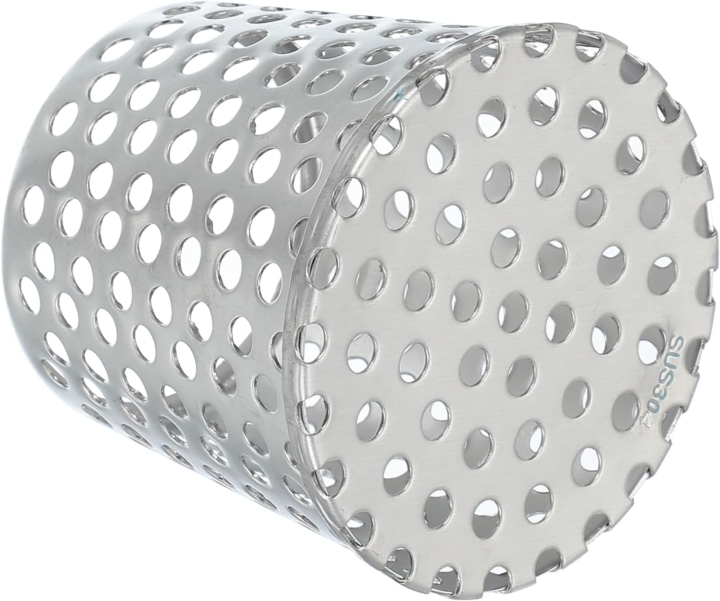 PATIKIL Gutter Guard Filter 3"-2.4", PVC Termination Cap Mesh Screen Roof Vent Cover Stainless Steel Conical Exhaust Pipe Cover Downspout Guard Filter Strainer for Downspout Silver