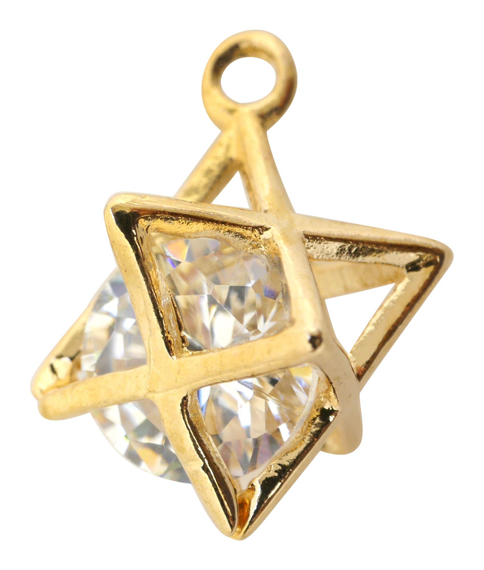 Sofia Co., Ltd. C-18-G Accessory Parts, 3D Stars, With Can