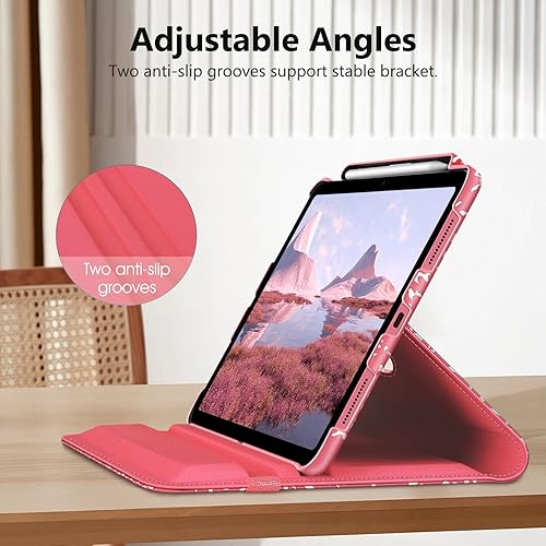 Vista 88 de Fintie Funda giratoria para iPad (A16) de 11ª generación de 11 pulgadas (2025), iPad de 10.9 pulgadas (2022) – [Soporte para lápiz integrado] Funda